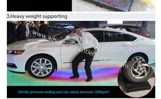 Car Show Dance Floor LED Display Interactive Pitch 6.25mm