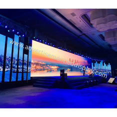 100000 ชั่วโมง อายุการใช้งาน โฆษณาภายใน LED Display เหล็ก/อัลลูมิเนียม