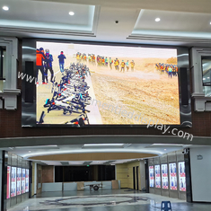 ป้องกันการเผาไหม้ ด้านใน HD LED ลงโฆษณา 320mmx160mm ภูมิอากาศ มอนิเตอร์ Custom