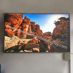 สกรีนโฆษณาภายใน LED ประหยัดพลังงาน 320mmx160mm บิล์ด LED ภายใน