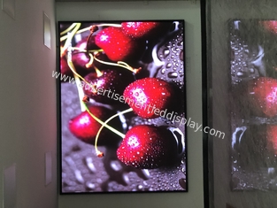 หน้าจอแสดงผลโฆษณาในร่ม RGB LED ความสว่างมากกว่า 1500cd