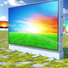 หน้าจอโฆษณา LED กันอากาศ 192x192mm ขนาด 6000cd ความสว่างสําหรับกลางแจ้ง