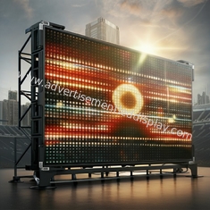 หน้าจอ LED เหล็กทนทาน ขนาด 192x192 มม โมดูล 100 ปี