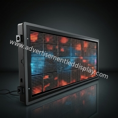 การออกแบบตามความต้องการ LED Ad Screen ทนทาน IP65 เหล็กสําหรับการโฆษณาที่มีประสิทธิภาพ 10000H