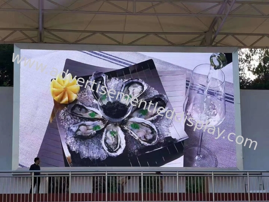 ผนังจอวีดีโอ LED แบบยืดหยุ่น วัสดุกระเป๋าเหล็ก ปรับแต่ง