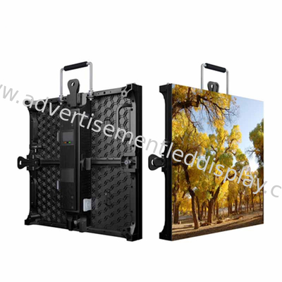 หน้าจอ LED เหล็กที่กําหนดเอง สีสดใสสําหรับโฆษณากลางแจ้ง ขนาดจอ 192x192mm