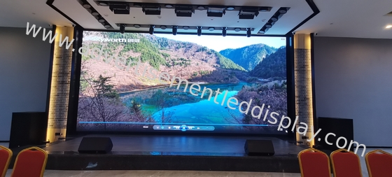 ตู้อลูมิเนียม ด้านในจอ LED สีเต็ม สําหรับภาพที่น่าทึ่งในสถานที่ใด ๆ