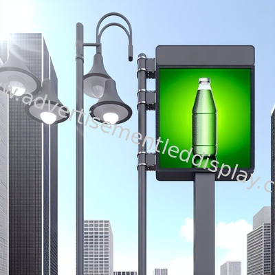 จอโฆษณา LED ความสว่างสูง สําหรับแสงแดด ความอ่านความสว่าง 6000cd MTBF 10