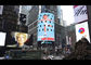 Nation Star P8mm โฆษณากลางแจ้ง LED แสดงมุมมอง 120 องศา