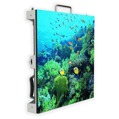 จอแสดงผล LED ให้เช่ากลางแจ้งขนาด 128x128 จุด, แผงวิดีโอติดผนัง LED P3.91