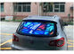 หน้าจอ LED ขนาด 1000x375 มม. สำหรับหน้าต่างหลังรถ, แสดงข้อความรถยนต์ P3.91