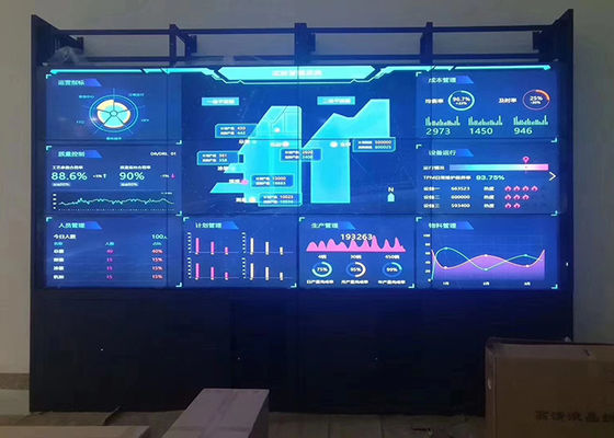 3x3 DID LED Video Wall Display สําหรับการโฆษณา