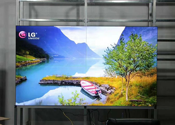 500cd/M2 LED Seamless Video Wall 16.7M สี เวลาตอบสนอง 6ms
