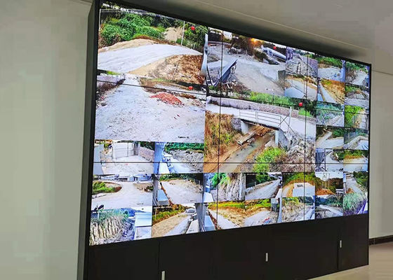 4x4 LED Video Wall Display หน้าจอเต็ม ความสว่างสูง 700cd/sqm
