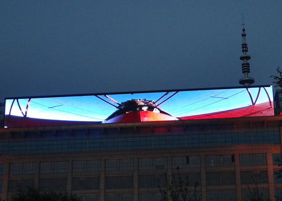 จอแสดงผล LED โฆษณาน้ำหนักเบา P8 หน้าจอแสดงผลโฆษณากลางแจ้ง